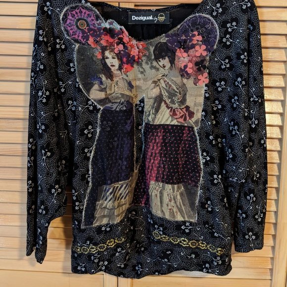 Blouse tunique - Picture 2 of 4